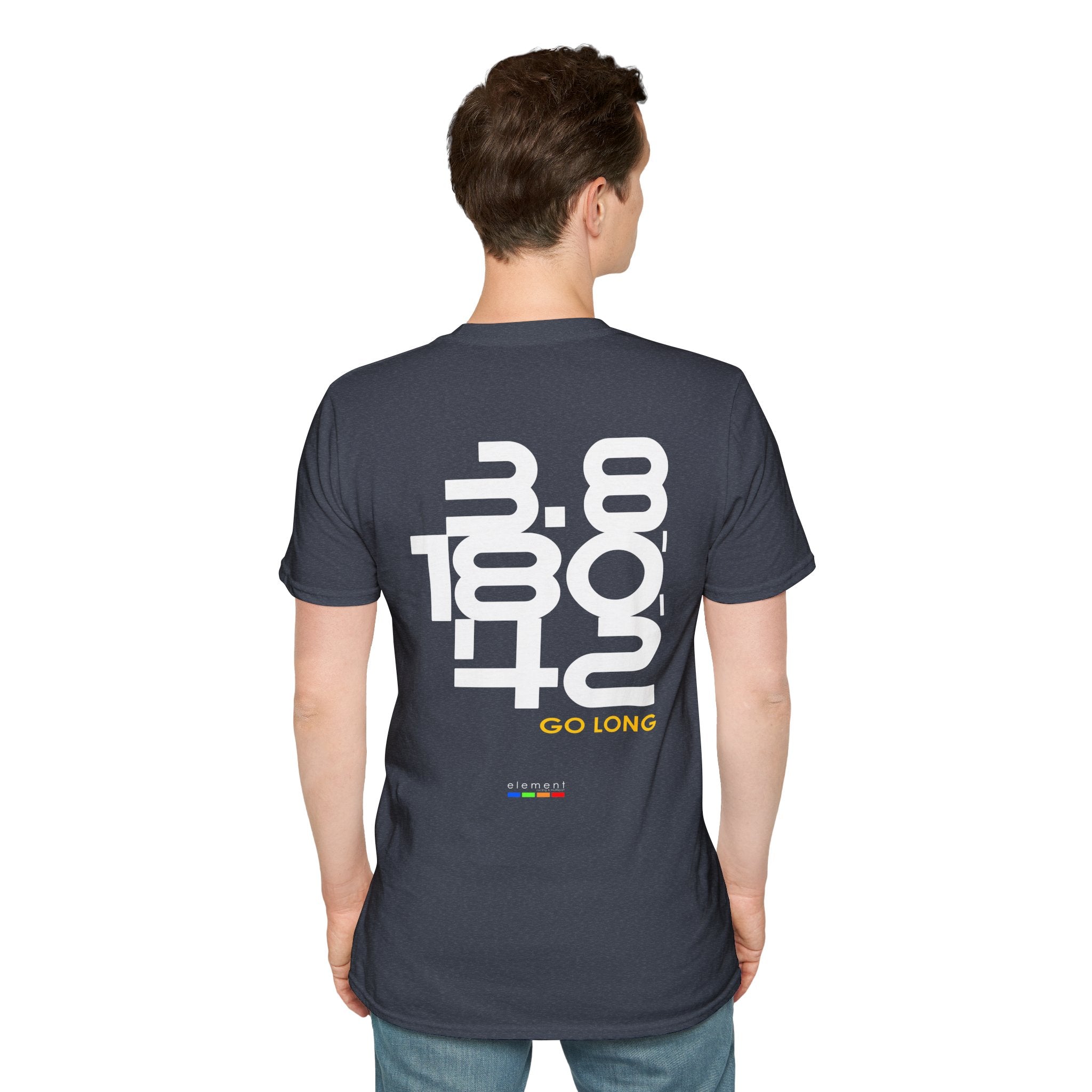 Go Long Tee - Iron Distance Spirit TShirt - Element Tri & Bicycle Works