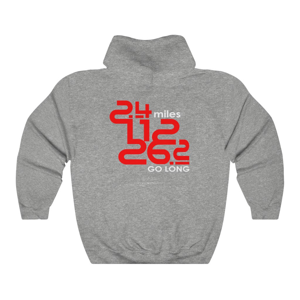 Go Long USA II Hooded Sweatshirt - Element Tri & Bicycle Works