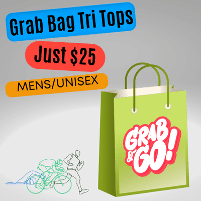 Grab Bag Tri Top, Men, Unisex - Element Tri & Bicycle Works