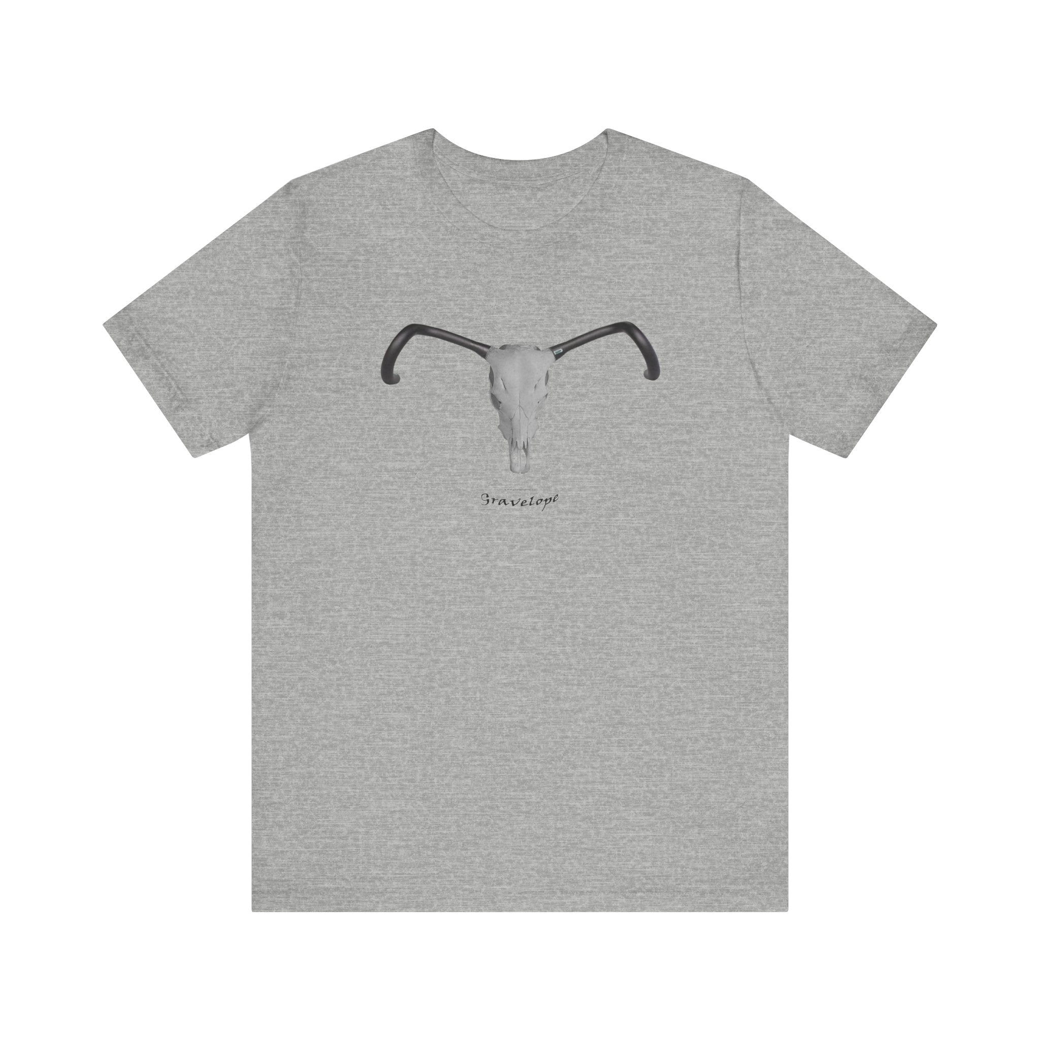 Gravelope Unisex Tee - Mythical Creature with Gravel Bike Handlebars - Element Tri & Bicycle Works