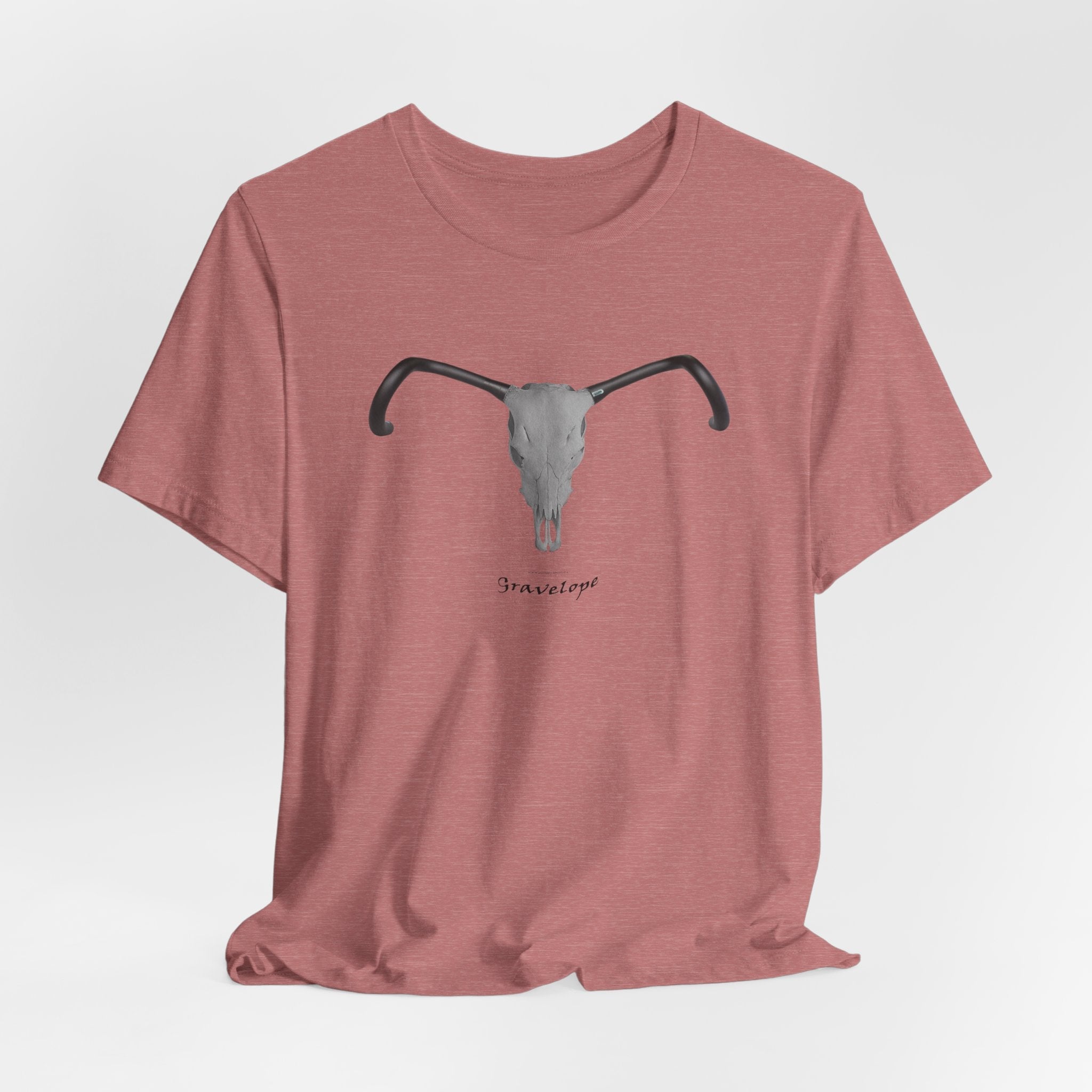 Gravelope Unisex Tee - Mythical Creature with Gravel Bike Handlebars - Element Tri & Bicycle Works