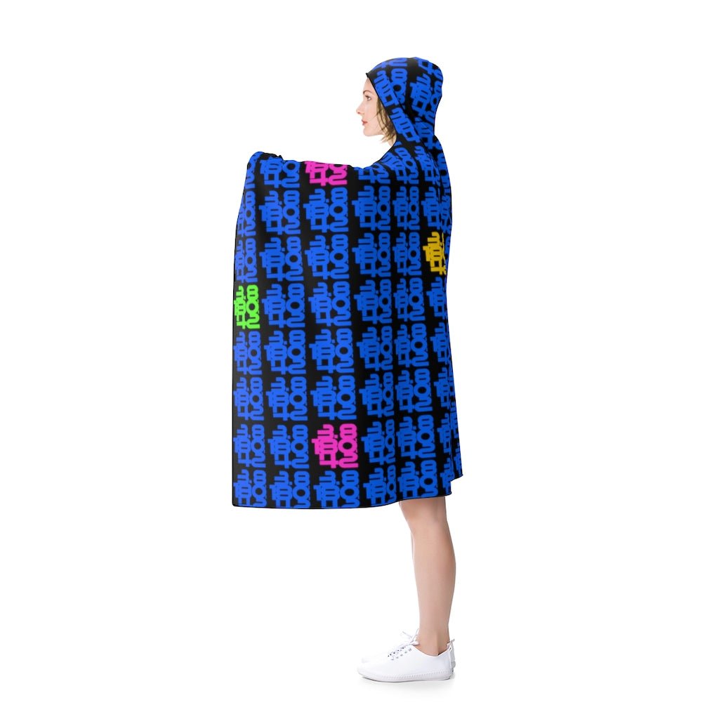 Iron Print Swim Wrap Towel BLUE - Element Tri & Bicycle Works