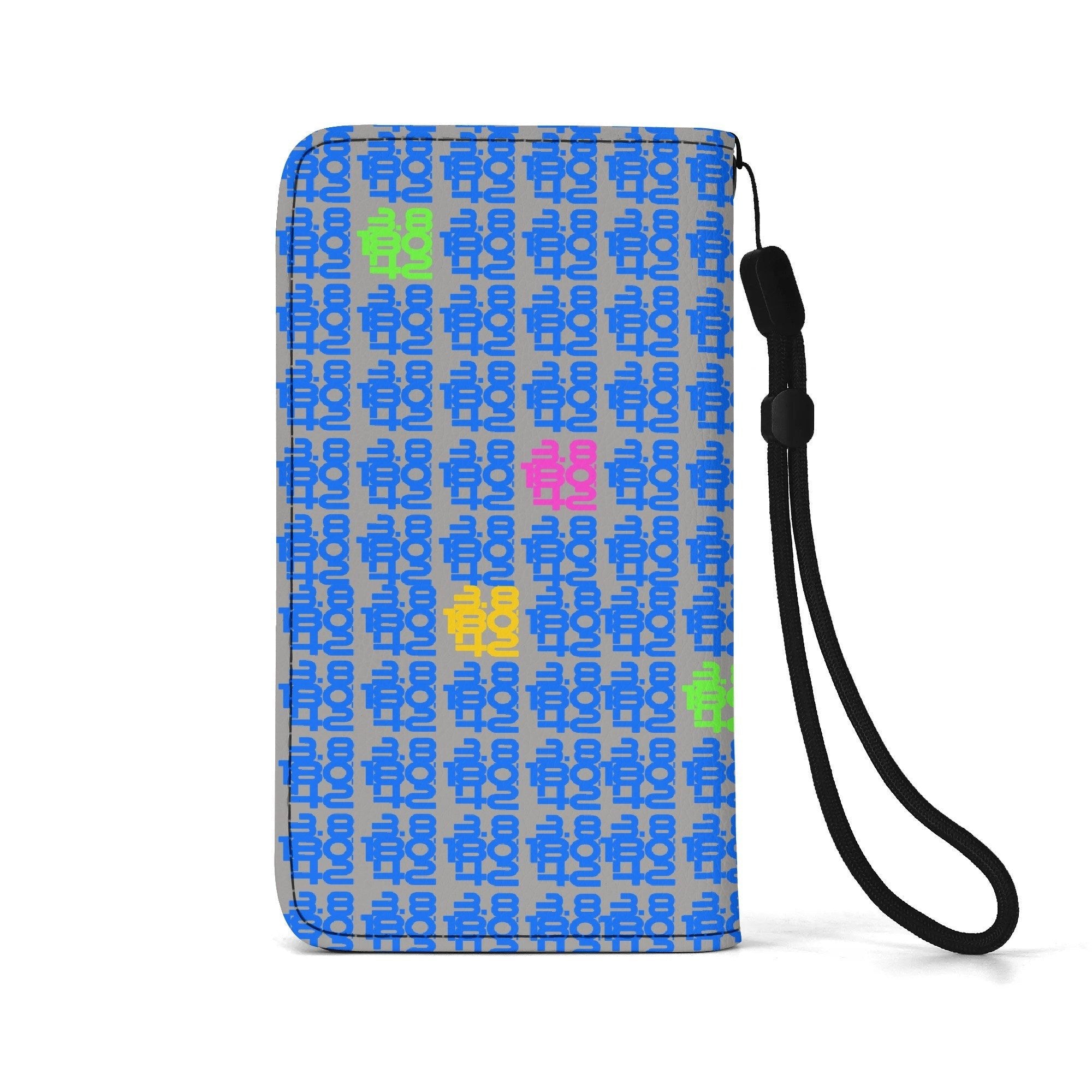 IronPlaid – PU Leather Flip Phone Wallet Case (Black Interior) - Element Tri & Bicycle Works