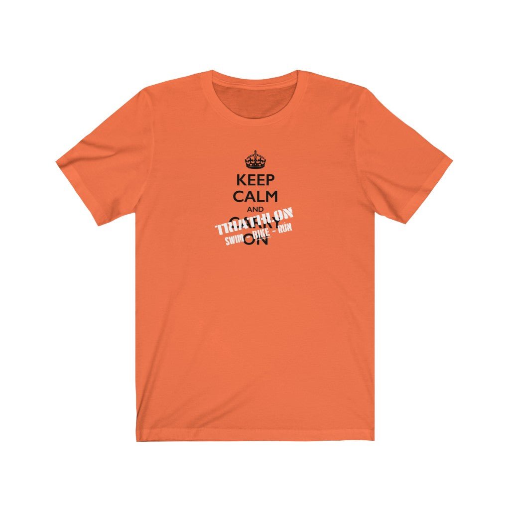 KEEP CALM...and Triathlon Tee - Element Tri & Bicycle Works