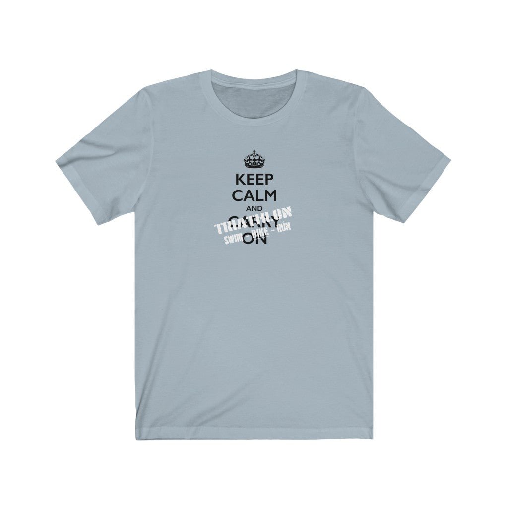 KEEP CALM...and Triathlon Tee - Element Tri & Bicycle Works