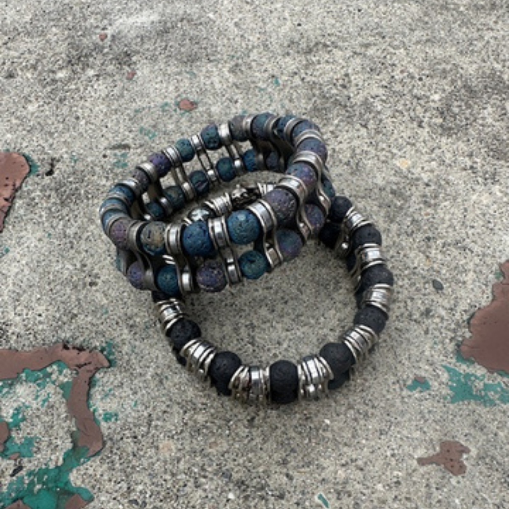 Handcrafted Bike Chain Bracelets | Custom Jewelry