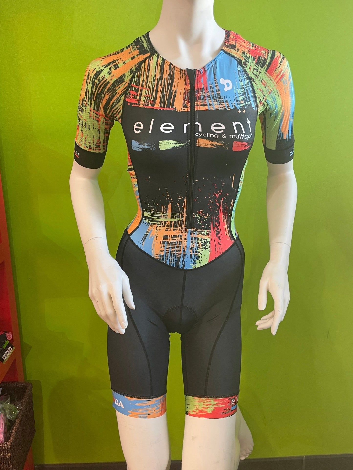 New Element Short-Sleeved Trisuit - Element Tri & Bicycle Works