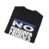 No Excuses Triathlon Lifestyle Tee Blue & Green Unisex Softstyle T - Shirt - Element Tri & Bicycle Works