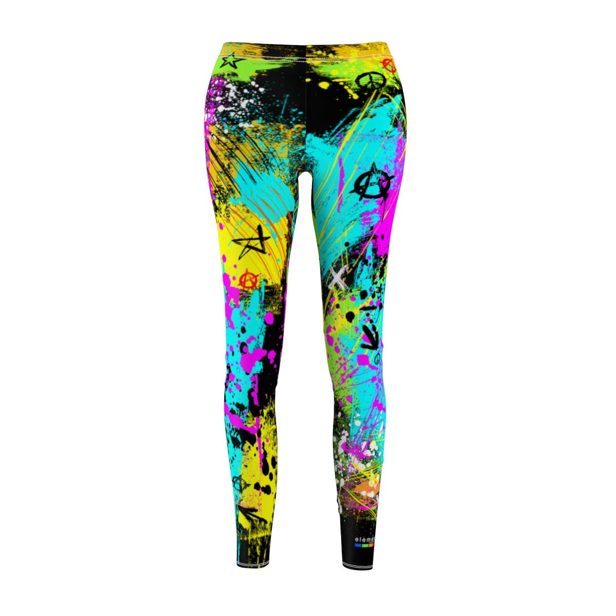 Peace & Anarchy Casual Leggings - Element Tri & Bicycle Works