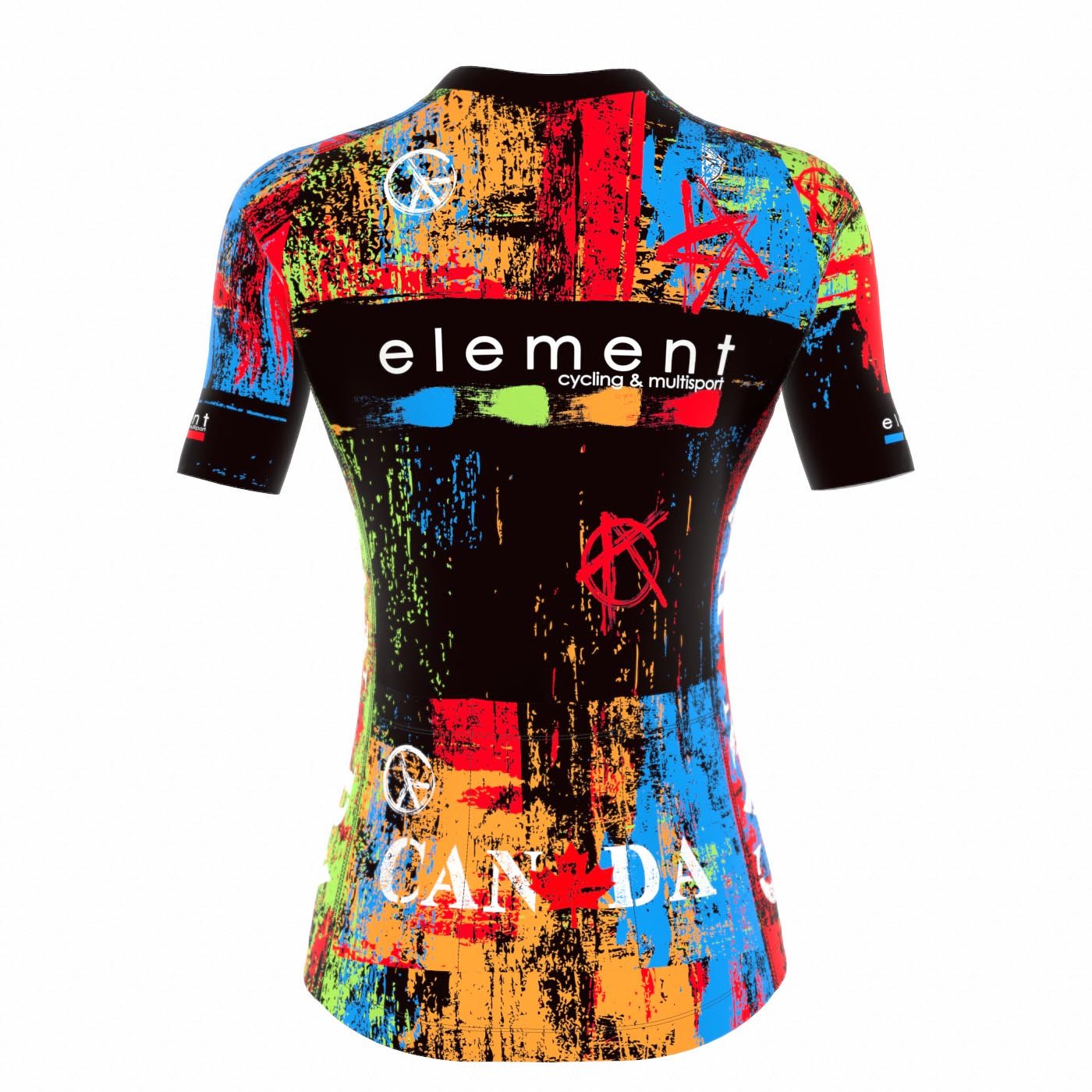 Peace & Anarchy Jersey - Element Tri & Bicycle Works