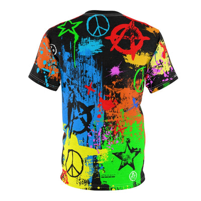 Peace & Anarchy Tee - Element Tri & Bicycle Works