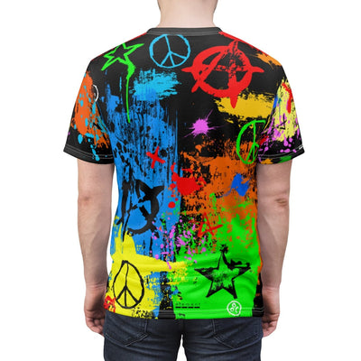 Peace & Anarchy Tee - Element Tri & Bicycle Works
