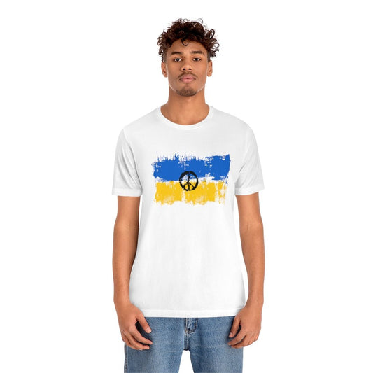 Peace for Ukraine Unisex Tee - Element Tri & Bicycle Works