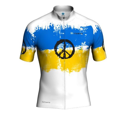 Peace In Ukraine Bike Jersey - Element Tri & Bicycle Works