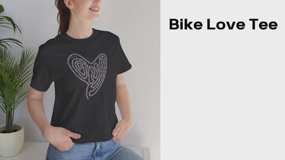 Bike Love Unisex Jersey Short Sleeve Tee