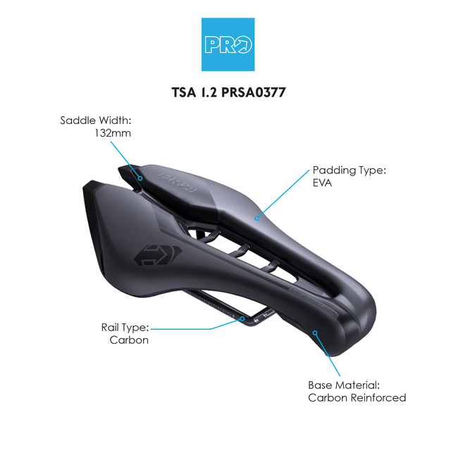 PRO TSA 1.2 Triathlon Saddle - Element Tri & Bicycle Works