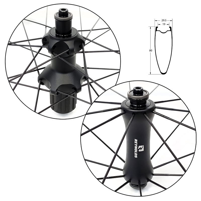 Rim Brake Reynolds Ar58 Disc Reynolds AR58 Rim-Brake Wheelset