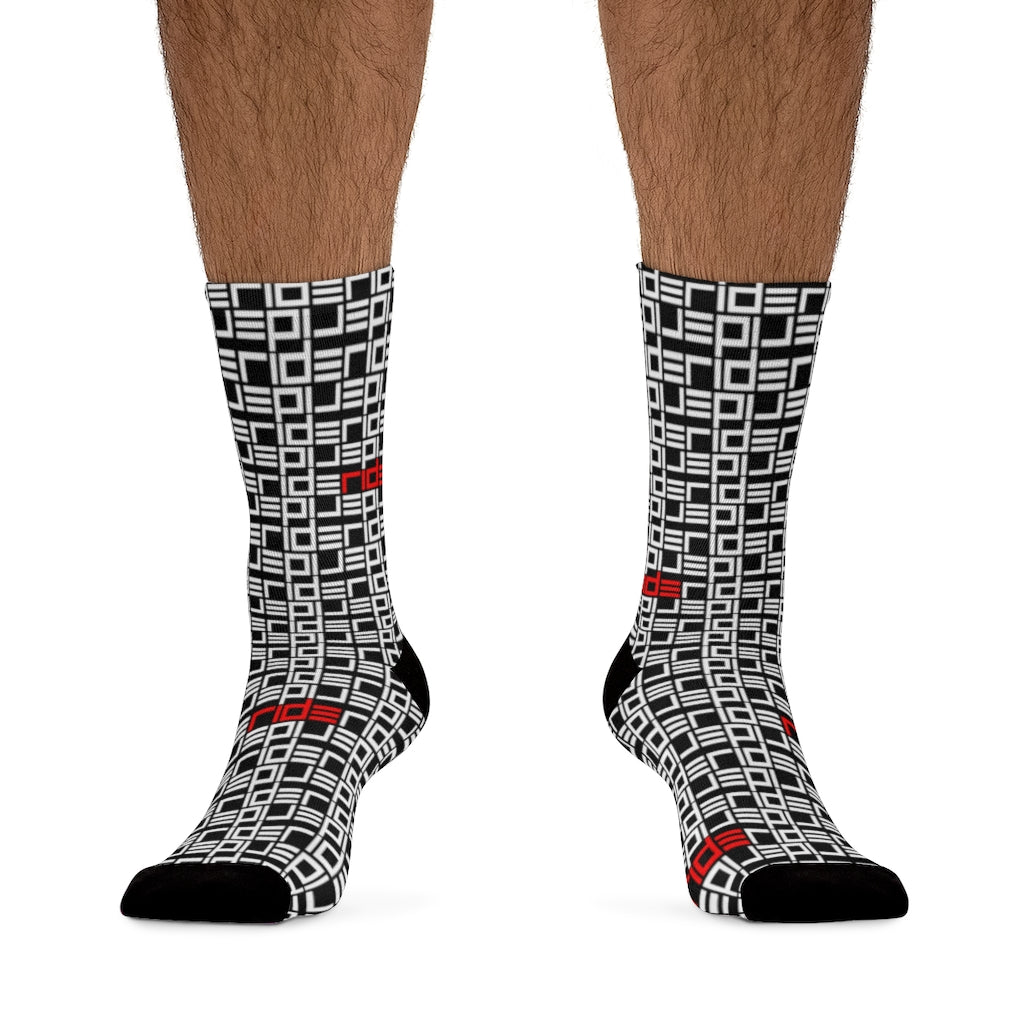 RIDE Socks (Black) - Element Tri & Bicycle Works