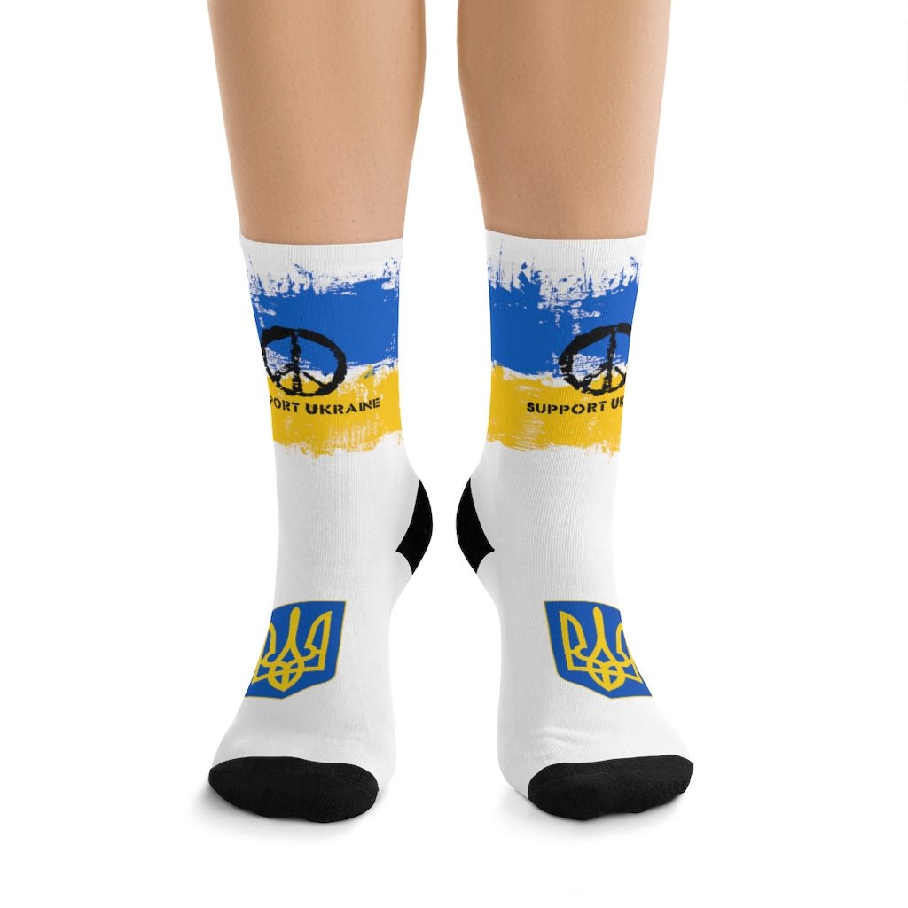 Support Ukraine Socks - Element Tri & Bicycle Works