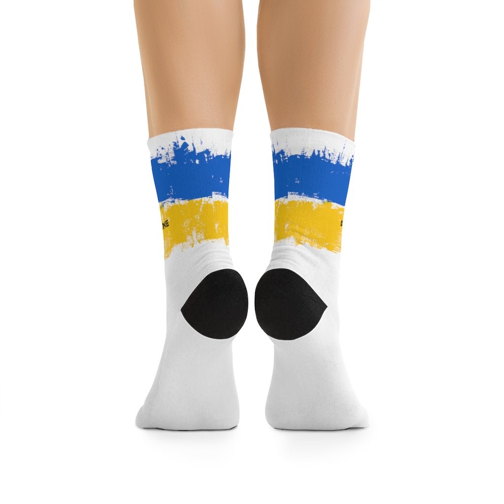 Support Ukraine Socks - Element Tri & Bicycle Works