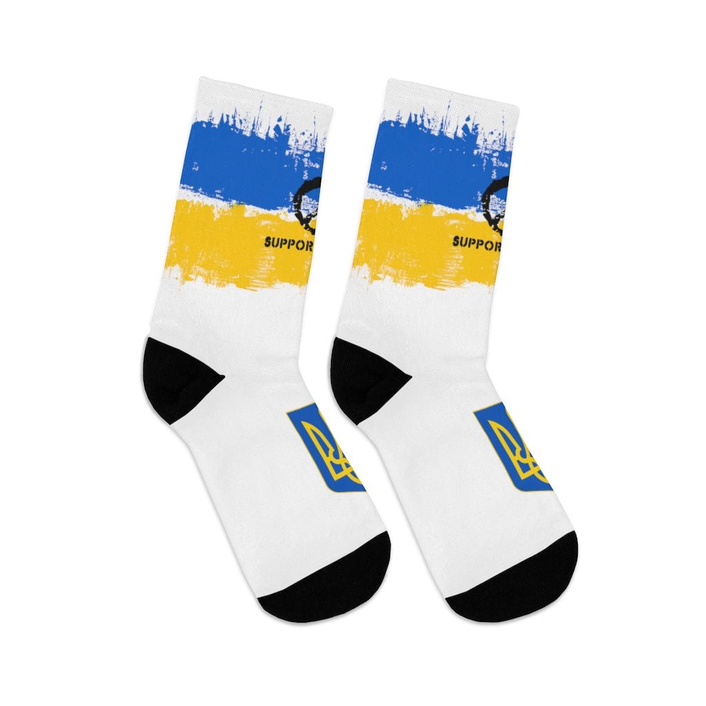 Support Ukraine Socks - Element Tri & Bicycle Works