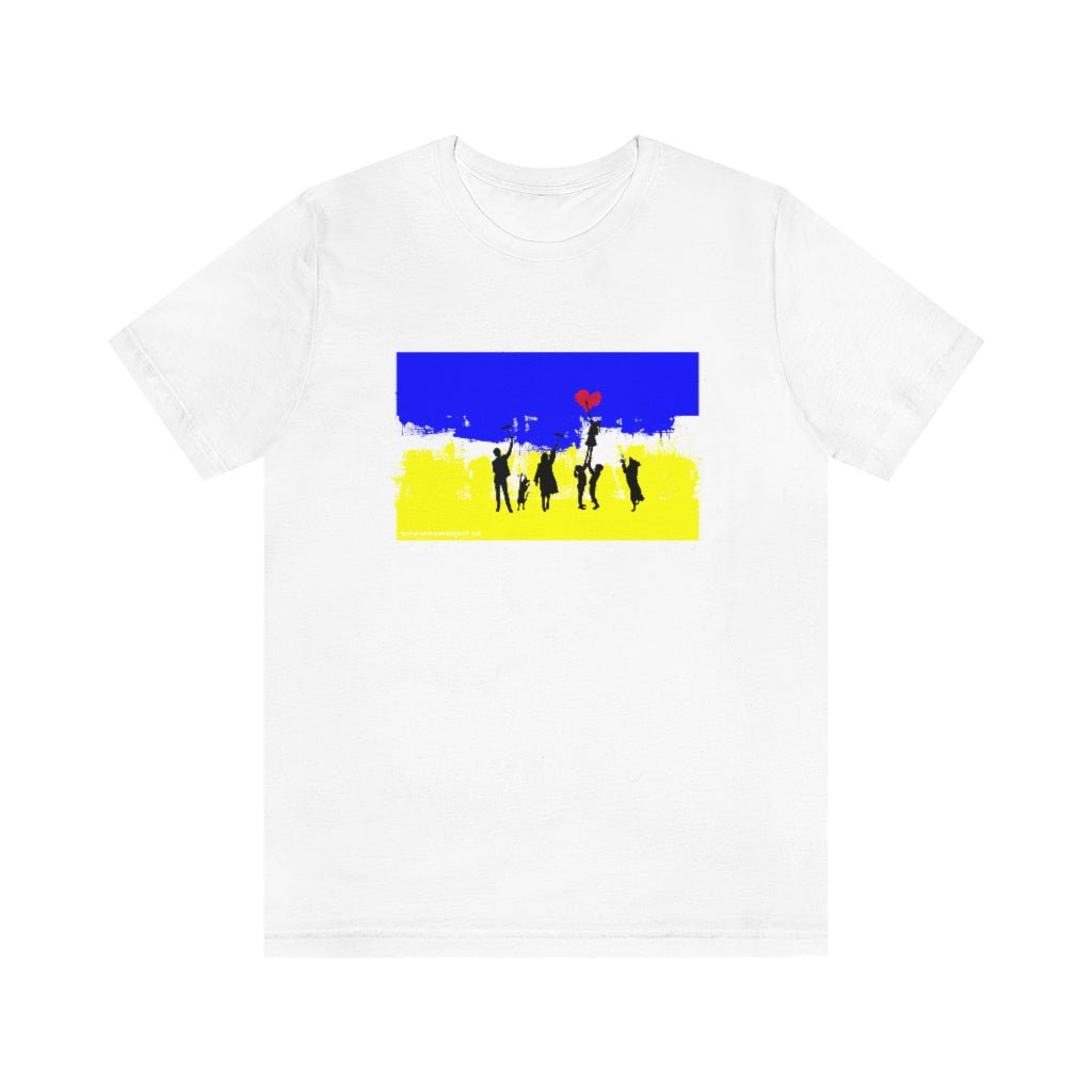 Support Ukraine Unisex Tee - Element Tri & Bicycle Works