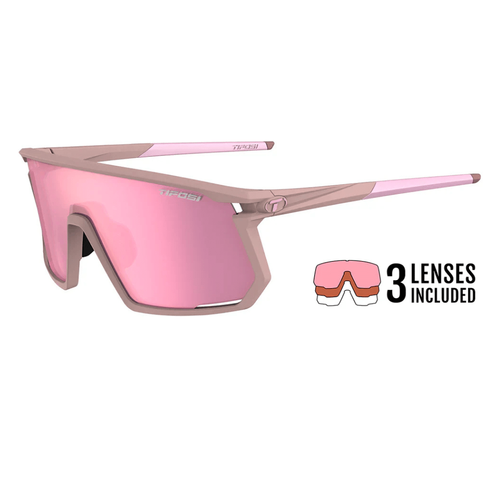 Tifosi Moab Sunglasses — Full - Frame Shield Style for Gravel, MTB & Adventure Riding - Element Tri & Bicycle Works