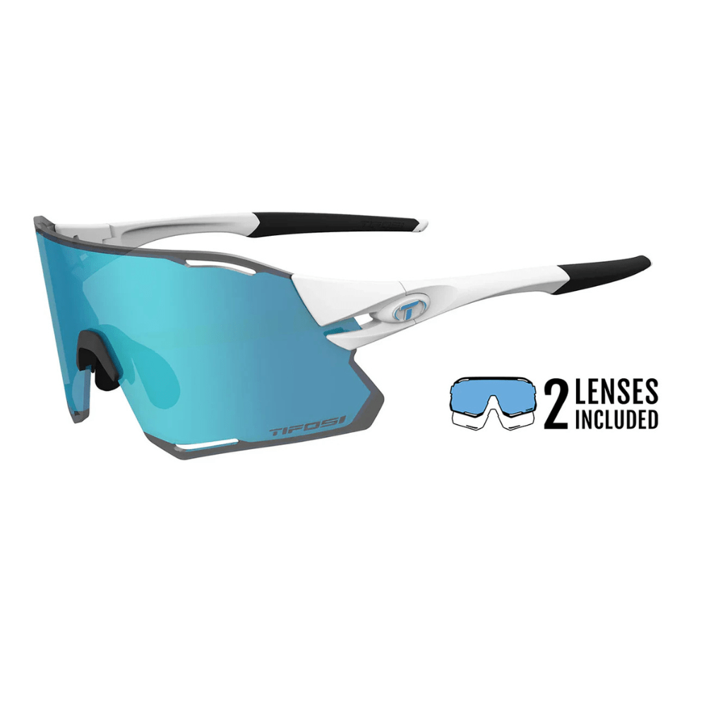 Tifosi Rail Race Sunglasses — Vented Shield for High - Intensity Cycling - Element Tri & Bicycle Works