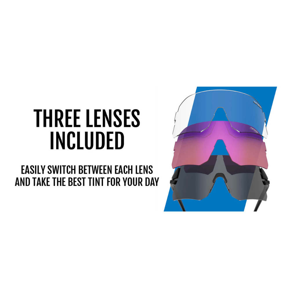 Tifosi Rail Sunglasses – Interchangeable & Fototec Options for Cycling - Element Tri & Bicycle Works