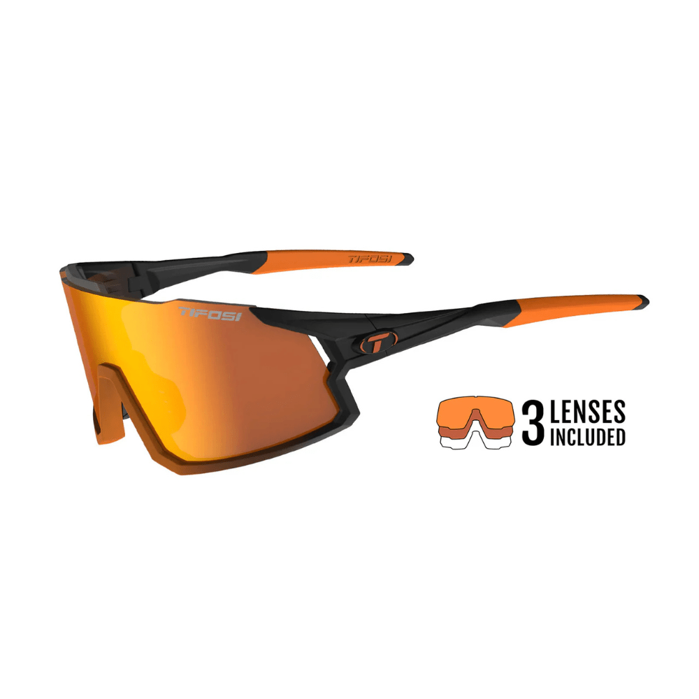Tifosi Stash Sunglasses — Durable, Wraparound Performance for MTB, Fat Biking & Road - Element Tri & Bicycle Works
