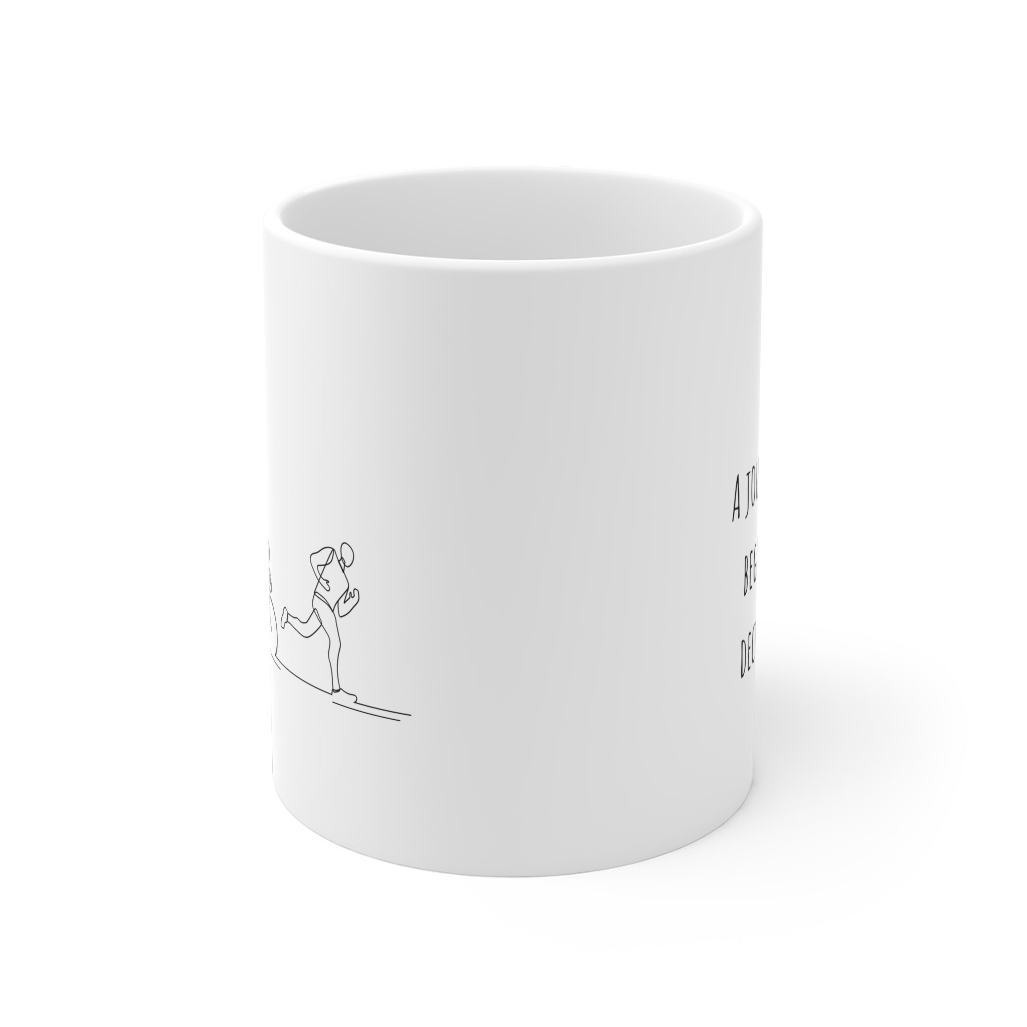 Triathlon Journey Gift Mug for Triathlete (11oz) - Element Tri & Bicycle Works