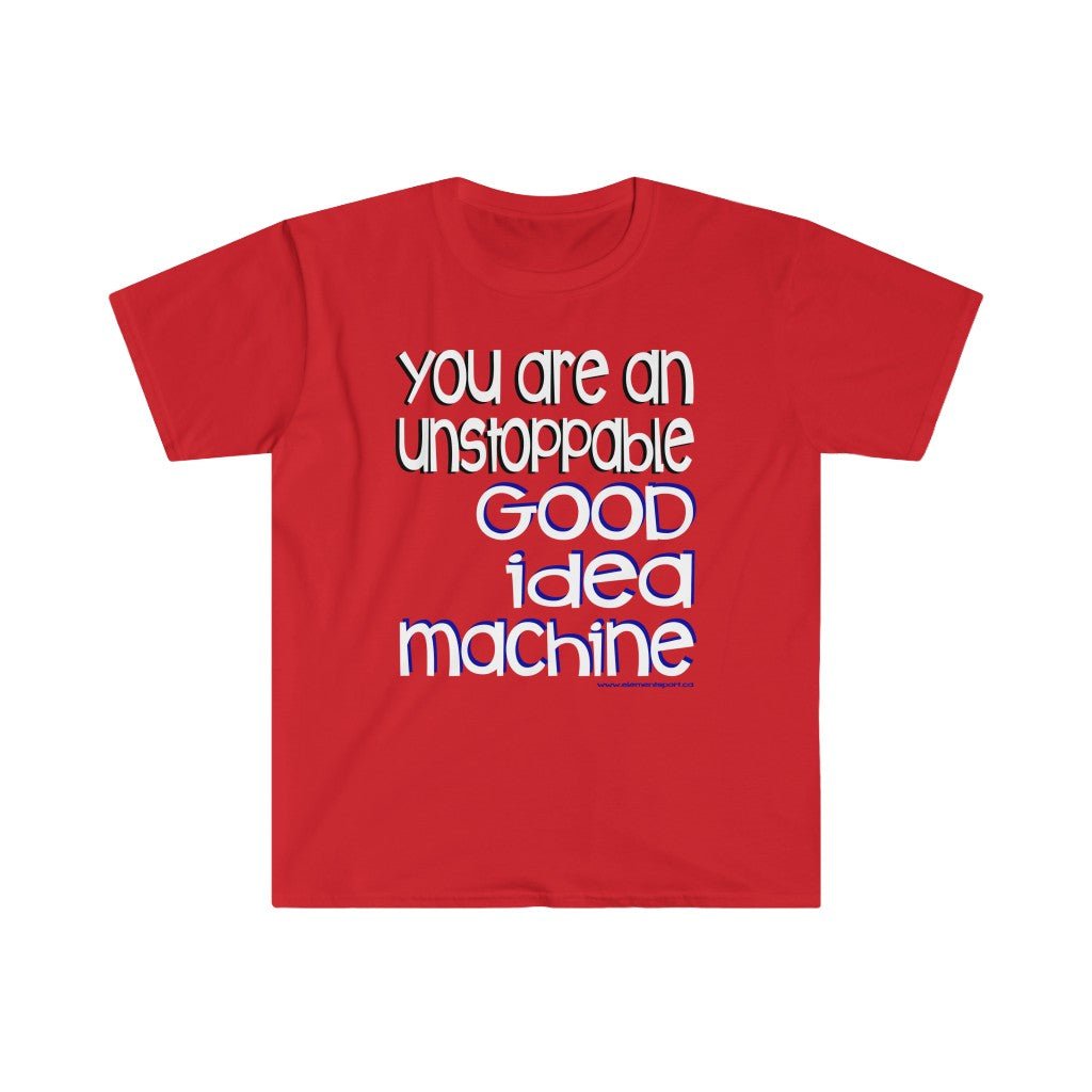 Unstoppable Good Idea Machine T-Shirt - Element Tri & Bicycle Works