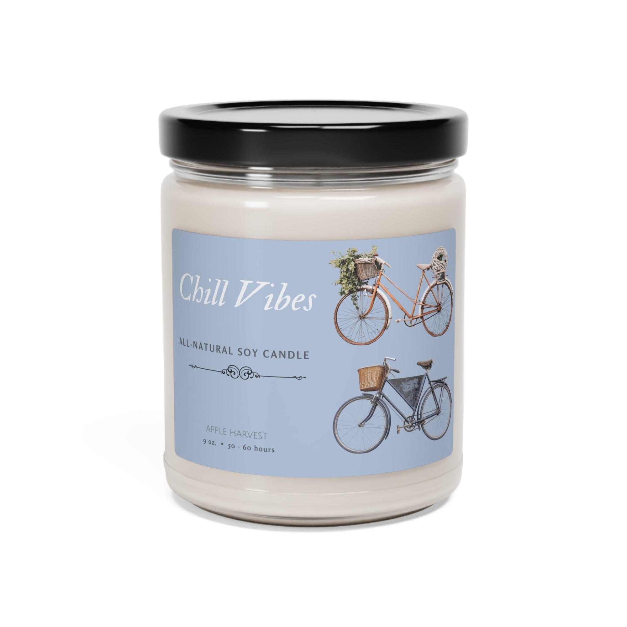 Vintage Bikes Apple Harvest Scented Soy Candle, 9oz - Element Tri & Bicycle Works