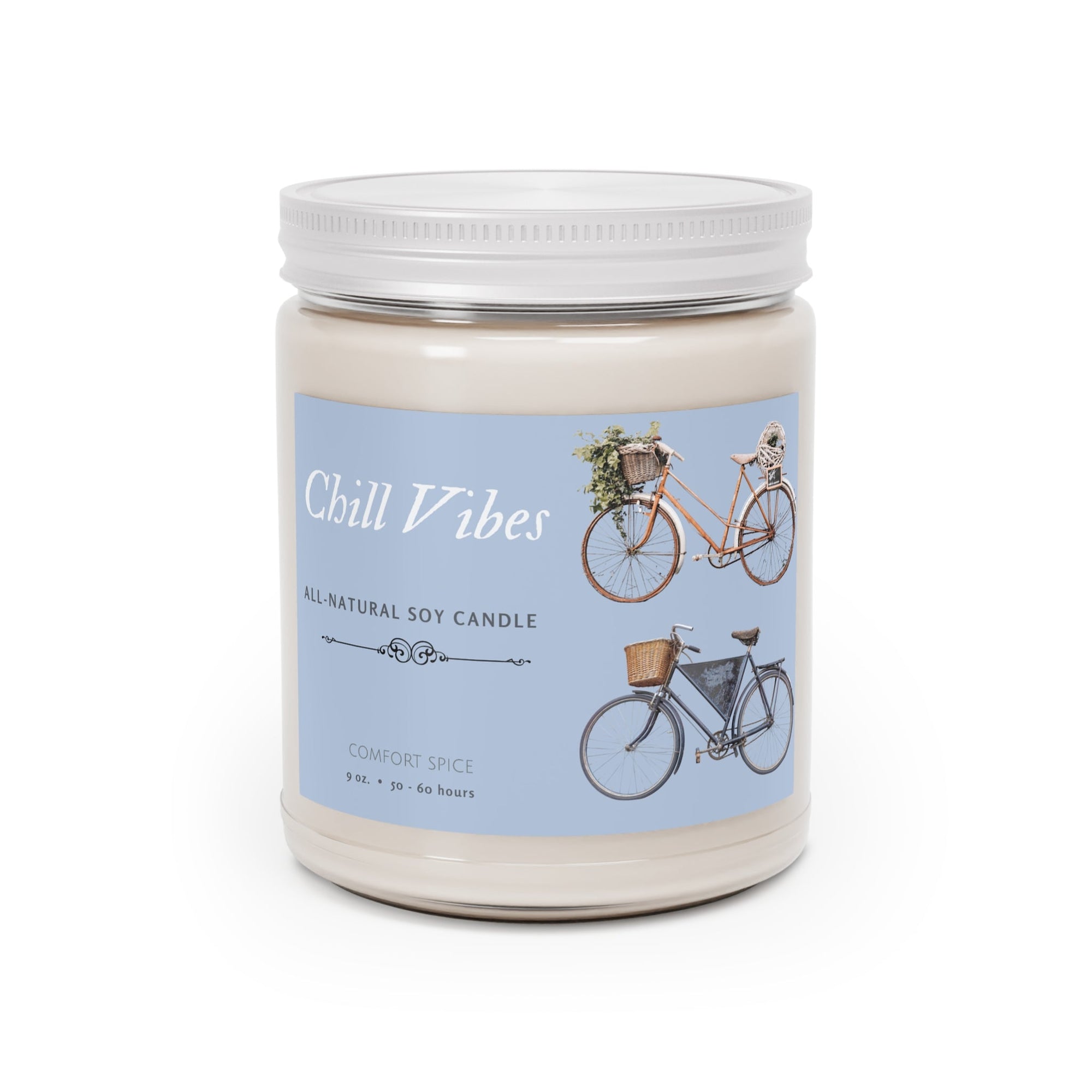 Vintage Bikes Comfort Spice Scented Candle, 9oz - Element Tri & Bicycle Works