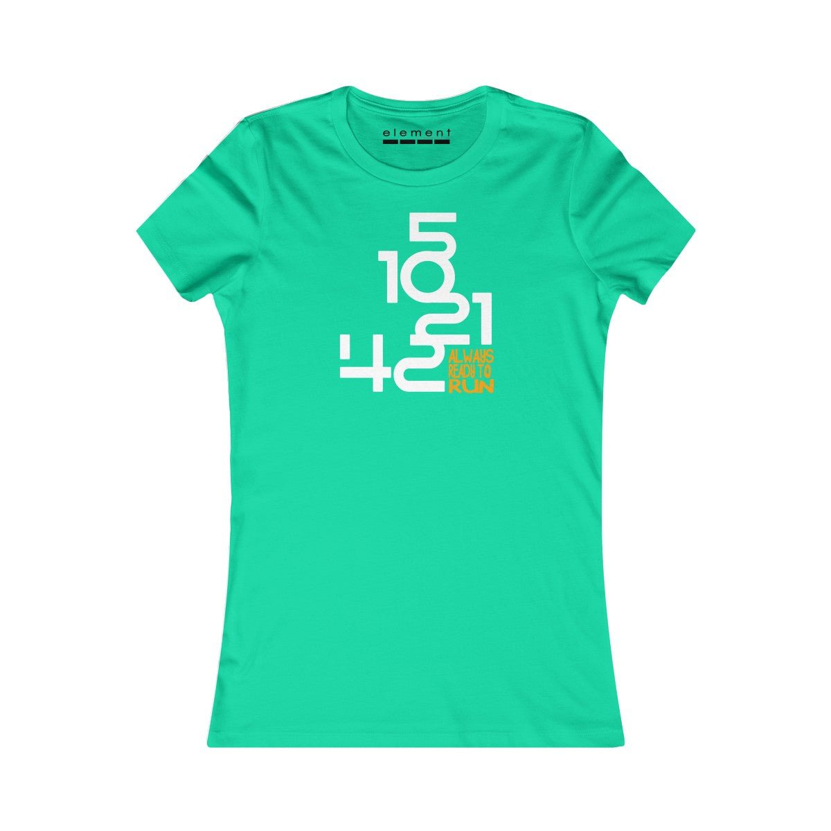 Women's Always Ready To Run Tee - Element Tri & Bicycle Works