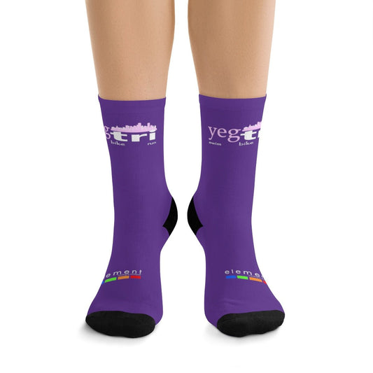 Women's YEG Tri Sock - Element Tri & Bicycle Works