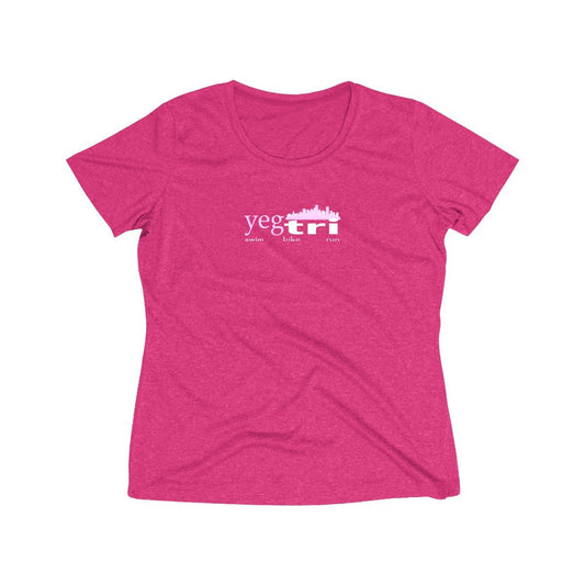 Women's YEG Tri Wicking Tee - Element Tri & Bicycle Works